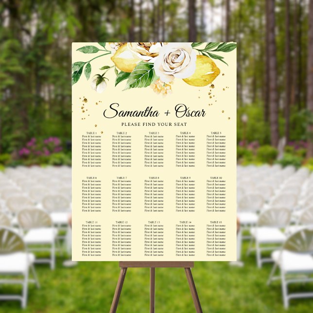 Poster Pasta Amarela de Pastel Moderna e Folha (Criador carregado)