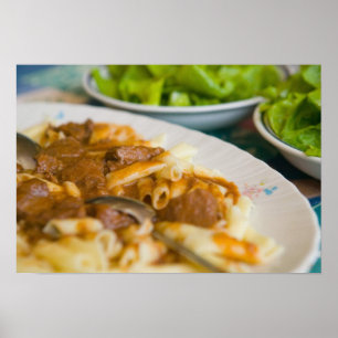 Poster pasta, íria, Croácia, Europa Oriental,