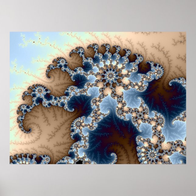 Pôster Pastel Coral (Frente)