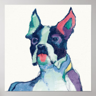 Pôster Pastel da aguarela de Ulysses