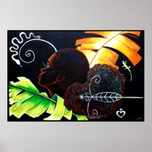 Poster Pastel da felicidade