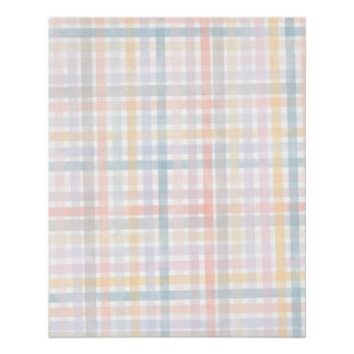 Pôster pastel estarrecido