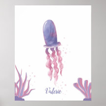 Pastel Jellyfish Sonhos Personalizáveis