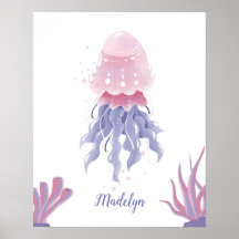 Pastel Jellyfish Sonhos Personalizáveis