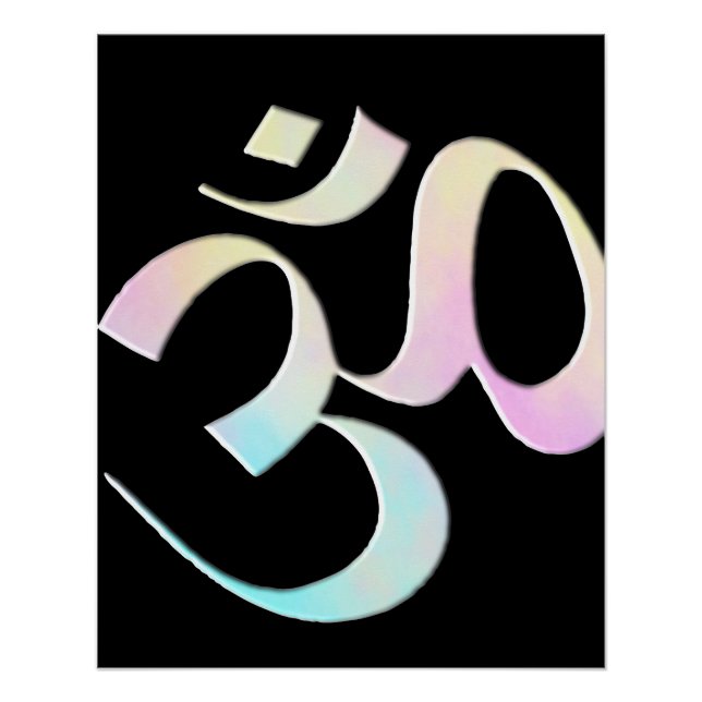 Pôster Pastel Om  (Frente)