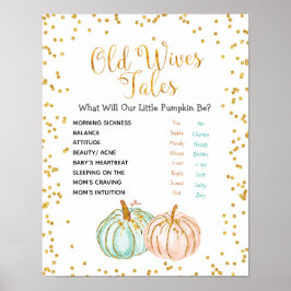 Poster Pastel Pumpkin Velho Esposas Histórias Revolução d