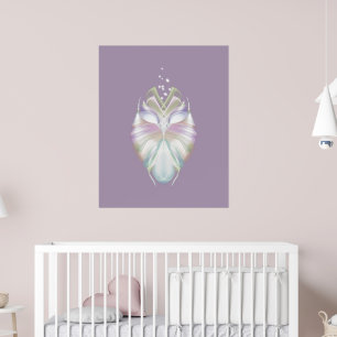 Poster Pastel Purple Oracle Owl