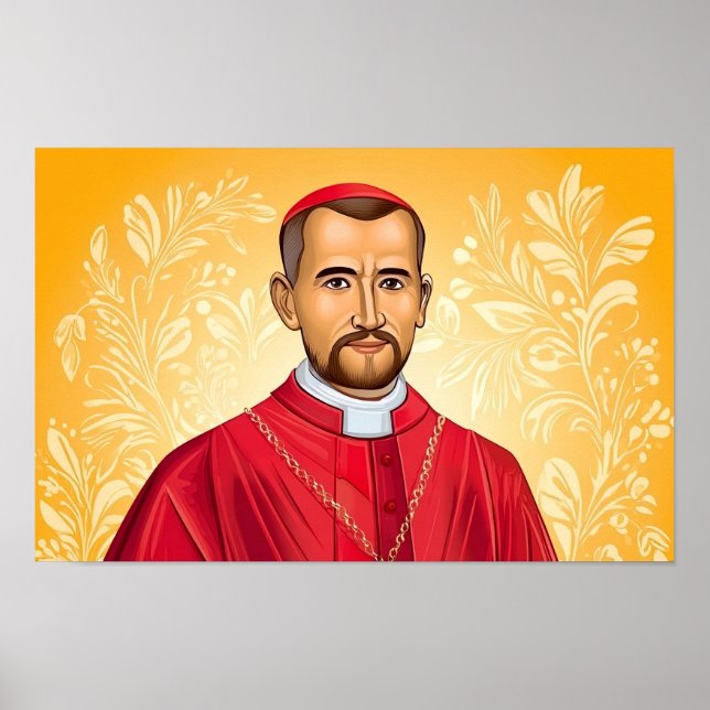 Poster Pastor da Reforma: Santo Charles Borromeo (Frente)