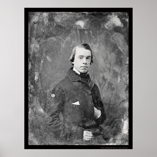 Poster Pastor Unitário Thomas King Daguerreotype 1854 (Frente)