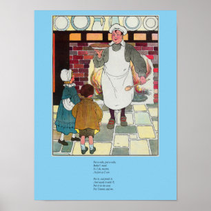 Poster Pat-a-cake, pat-a-cake, homem de Baker
