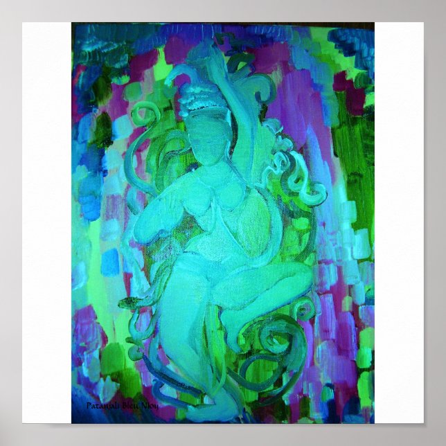 Pôster Patanjali Bleu (Frente)