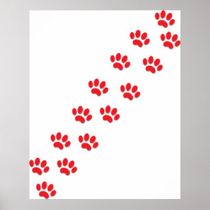 Poster Patas de Gato