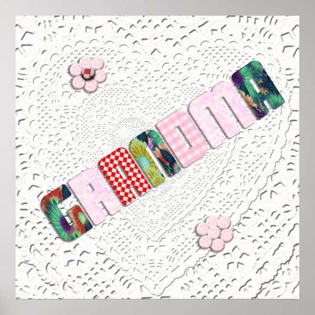 Pôster Patches 'Vovó' No Local (Frente)