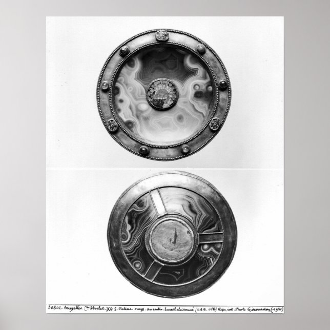 Poster Paten com um medalhão representando o Último (Frente)