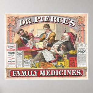 Poster Patent Medicine Ad 1874