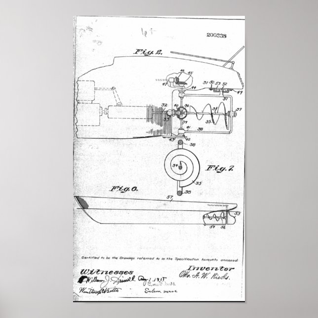 Pôster patente de otto (Frente)