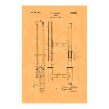 Patente de Trombone Vintage, que é linda