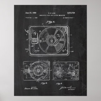 Poster Patente do Player de Registro