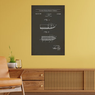 Poster Patente US 1767308 de 1929 - Bala