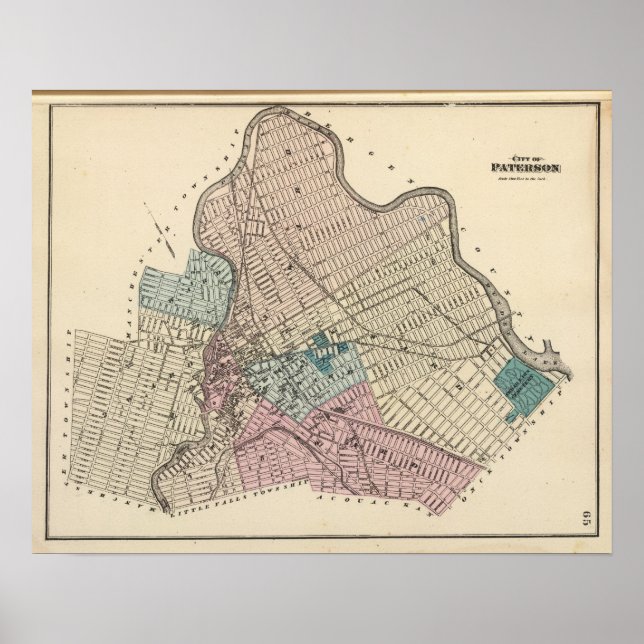 Pôster Paterson, Nova Jersey (Frente)