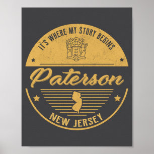 Poster Paterson Nova Jersey É Onde Minha História Começa