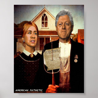 Poster Patético Americano