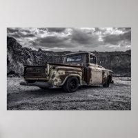 Patina 1956 Chevrolet C10 — caminhão de coleta per