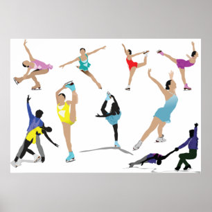 Poster Patinação de Figura