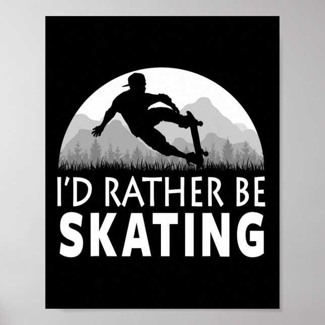 Poster Patinação Divertida (Frente)