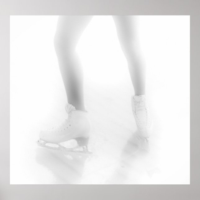Poster Patinação no gelo (Frente)