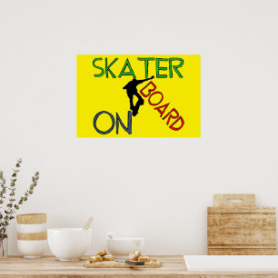 Poster - Patinador no Conselho