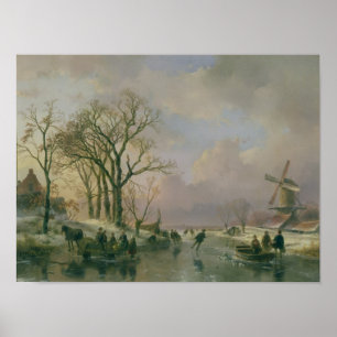 Pôster Patinagem em Holland