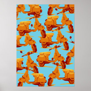 Pôster Patinete italiano