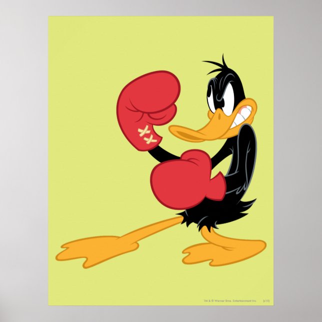 Pôster PATINHO DAFFY™ o Boxer (Frente)