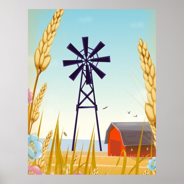Poster Pátio da Fazenda (Frente)