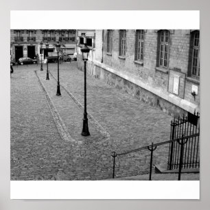 Poster Pátio de Montmartre