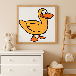 Poster Pato Amarelo