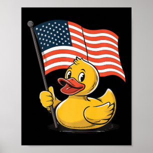 Poster Pato de Borracha - Dia da Independência Bandeira d