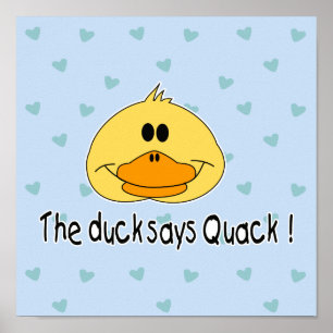 Pôster Pato diz quack