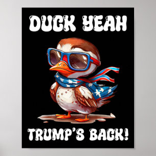 Poster Pato Sim Trump É Ck 47º Presidente