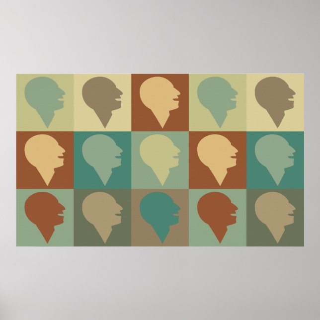 Pôster Patologia da Língua de Discurso Pop Art (Frente)