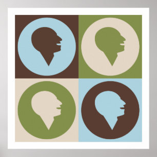 Pôster Patologia da Língua de Voz de pop Art