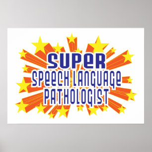 Pôster Patologista super da língua do discurso