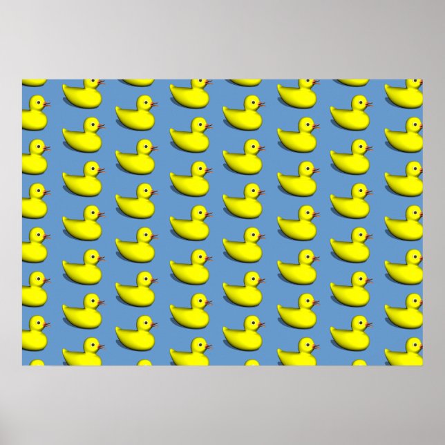 Poster Patos de borracha (Frente)