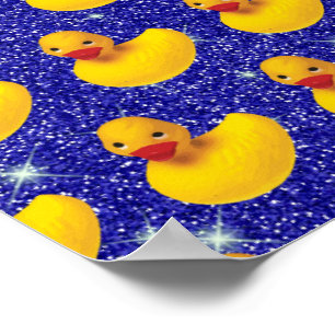 Poster Patos de Borracha Engraçados Fazenda de Pato Amare