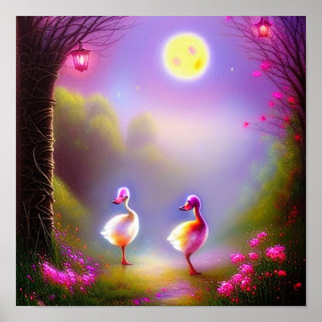 Poster Patos de fantasia (Frente)