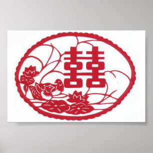 Pôster Patos dobro da árvore da felicidade