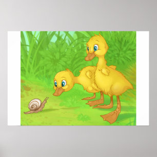 Pôster Patos e o Caracol