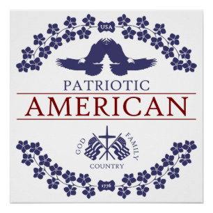 Pôster PATRIOT Americano
