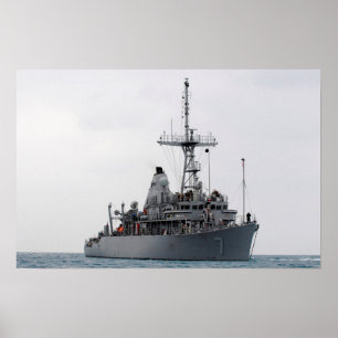 Pôster Patriota de USS (MCM 7)
